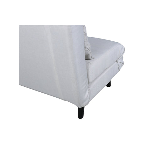 Vicky Klappbett Double - Schwarz / Hellbeige Stoff - ZEN ZONE Furniture