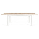 Outdoor Ausziehtisch Belmar 160-240x100 Weiß YK11 - ZEN ZONE