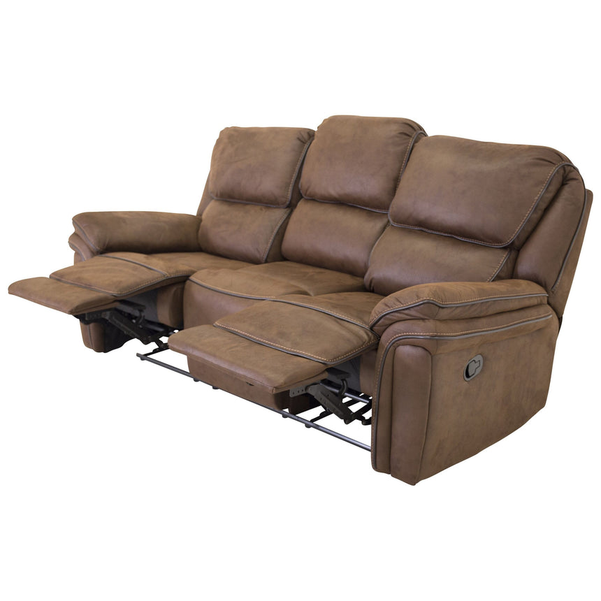 Saranda 3-Sitzer Sofa (klappbar) - Mokka - ZEN ZONE Furniture