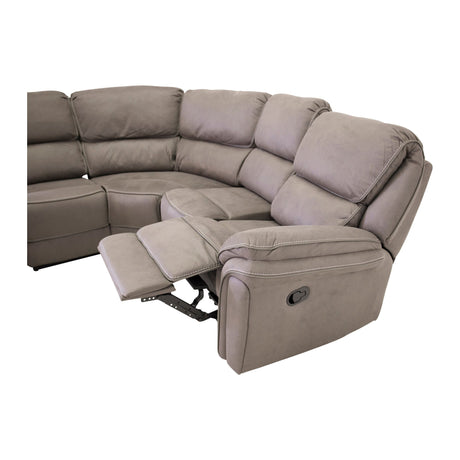 Saranda Ecksofa (klappbar) - Grau - ZEN ZONE Furniture