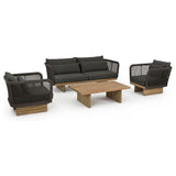 Outdoor Sessel Xylia mit Kissen Dark - ZEN ZONE