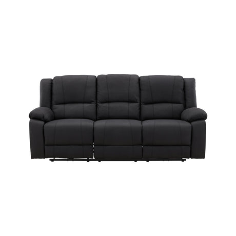 Singapore Recliner Sofa Schwarz - ZEN ZONE Furniture