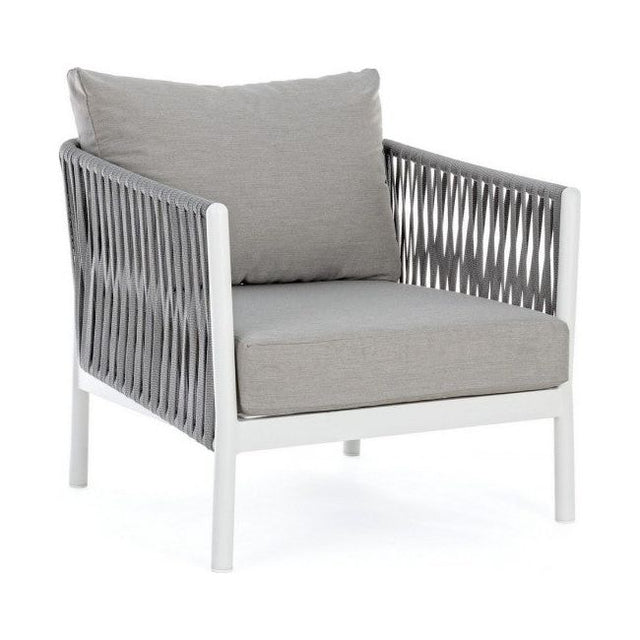 Outdoor Sessel mit Kissen Florencia Weiß WG20 - ZEN ZONE