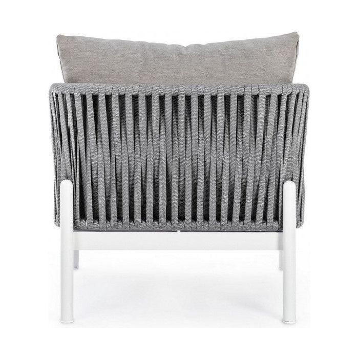 Outdoor Sessel mit Kissen Florencia Weiß WG20 - ZEN ZONE