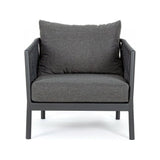 Outdoor Sessel mit Kissen Florencia Anthrazit WG21 - ZEN ZONE
