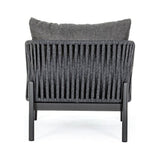 Outdoor Sessel mit Kissen Florencia Anthrazit WG21 - ZEN ZONE