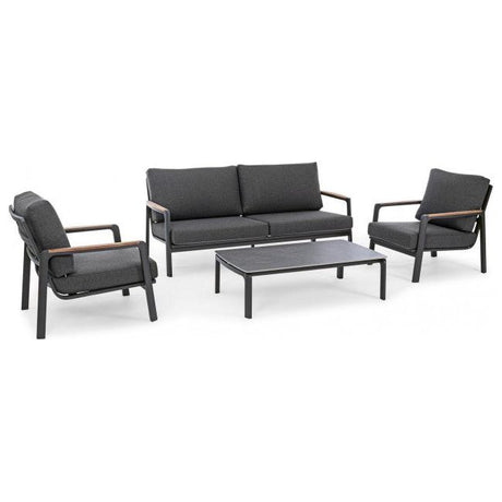 Outdoor Sessel Jalisco mit Kissen Anthrazit WG21 - ZEN ZONE