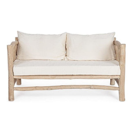 Sofa 2-Sitzer mit Kissen Sahel Natur - ZEN ZONE