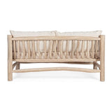 Sofa 2-Sitzer mit Kissen Sahel Natur - ZEN ZONE