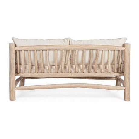 Sofa 2-Sitzer mit Kissen Sahel Natur - ZEN ZONE