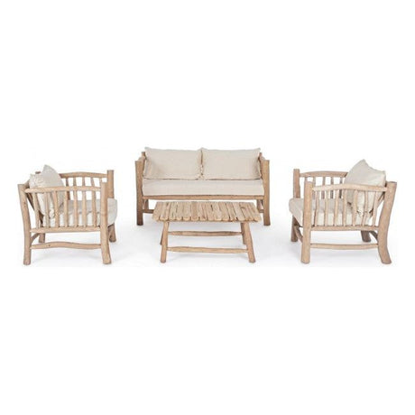 Sofa 2-Sitzer mit Kissen Sahel Natur - ZEN ZONE
