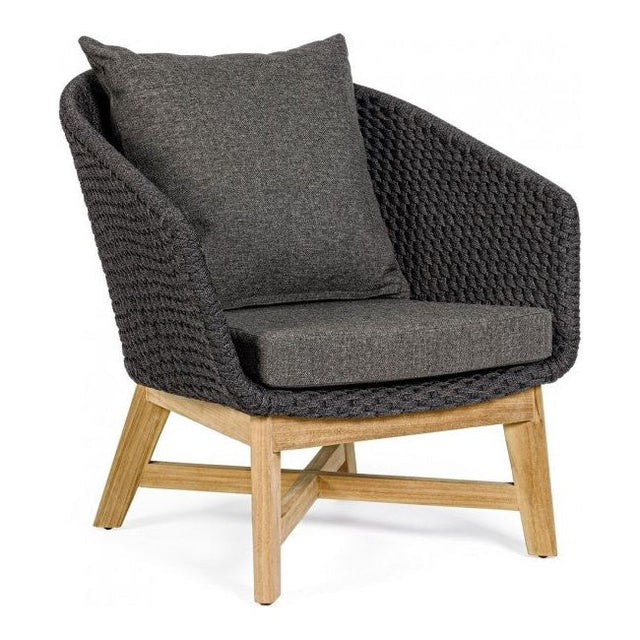 Outdoor Sessel Coachella mit Kissen Anthrazit - ZEN ZONE