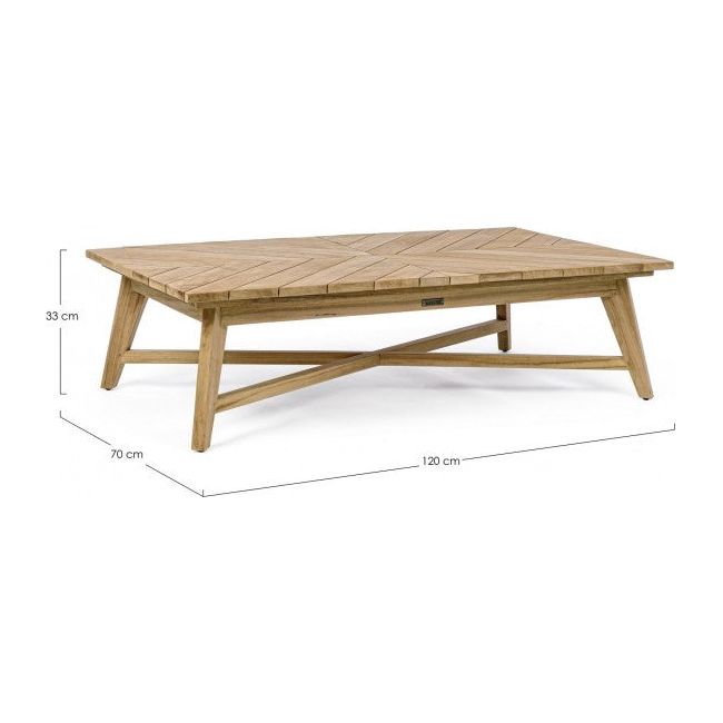Outdoor Couchtisch Coachella rechteckig 120x70 - ZEN ZONE