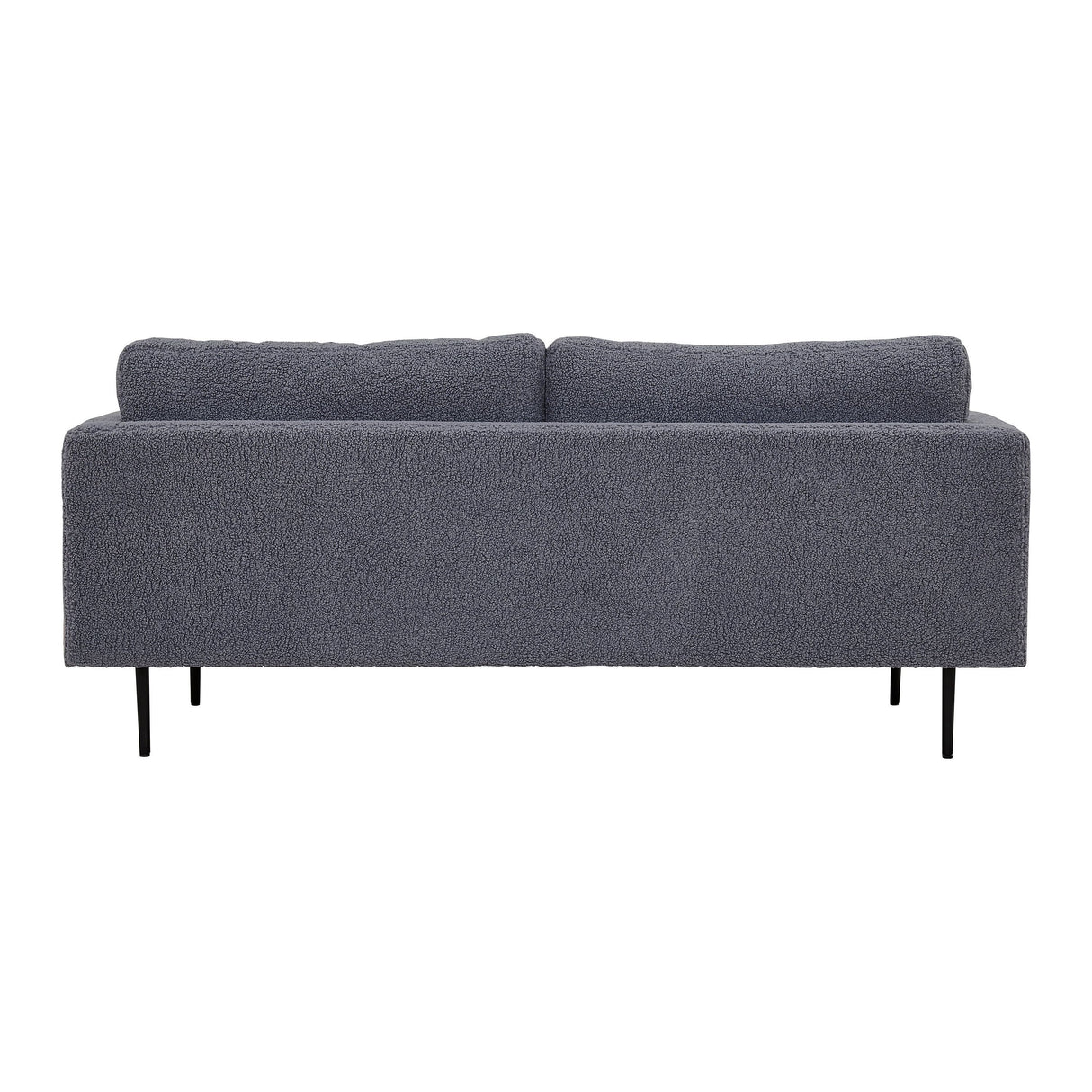 Boom 3-Sitzer Sofa - Teddy Stoff Dunkelgrau - ZEN ZONE Furniture
