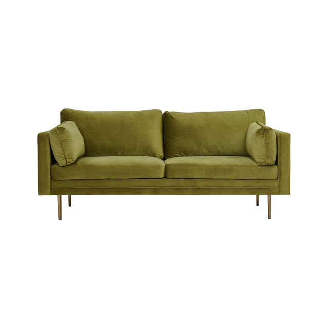 Boom 3-Sitzer Sofa Samt - Frühlingsgrün - ZEN ZONE Furniture