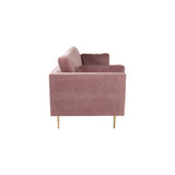 Boom 3-Sitzer Sofa Samt - Dusty Pink - ZEN ZONE Furniture
