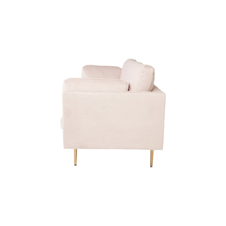 Boom 3-Sitzer Sofa Cord - Beige - ZEN ZONE Furniture