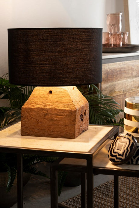 Tischlampe Lumen Schwarz Höhe 40cm - ZEN ZONE Furniture