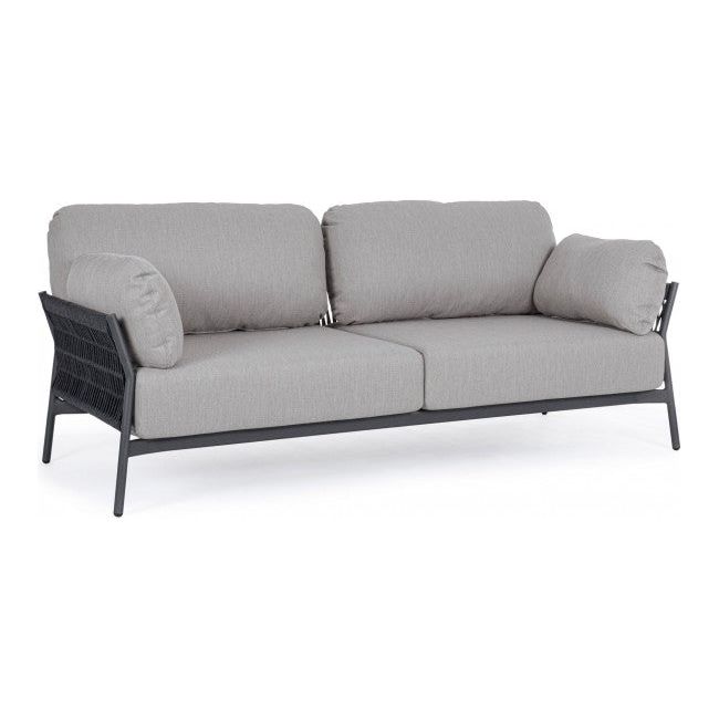 Outdoor Sofa 2er Platz mit Kissen Pardis Anthrazit QS22/Graphit - ZEN ZONE