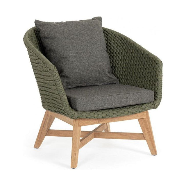 Outdoor Sessel mit Kissen Coachella Grün - ZEN ZONE