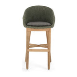 Outdoor Barhocker mit Kissen Coachella Grün - ZEN ZONE