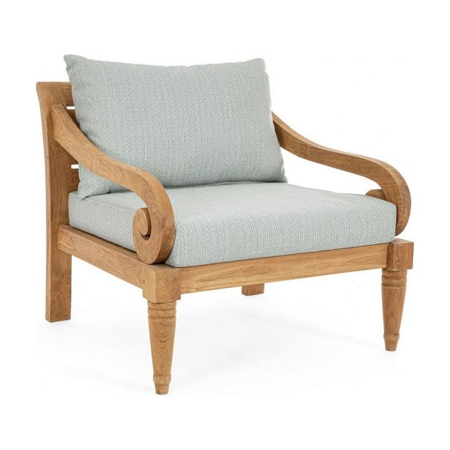 Outdoor Sessel mit Kissen Karuba Aqua - FSC - ZEN ZONE