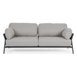 Outdoor Sofa 2er Platz mit Kissen Pardis Anthrazit QS22/Graphit - ZEN ZONE
