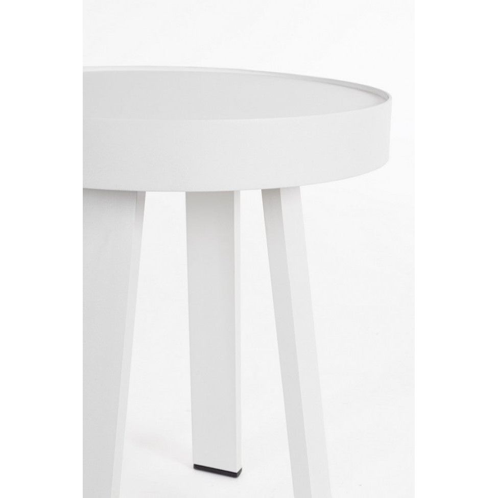 Outdoor Beistelltisch Spyro Weiß QS20 D41 - ZEN ZONE