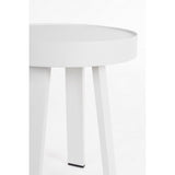 Outdoor Beistelltisch Spyro Weiß QS20 D41 - ZEN ZONE