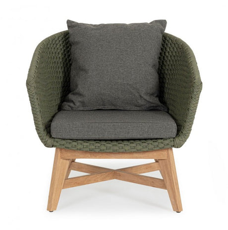 Outdoor Sessel mit Kissen Coachella Grün - ZEN ZONE