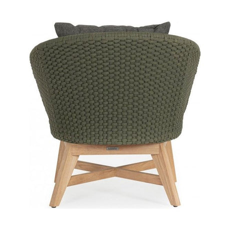 Outdoor Sessel mit Kissen Coachella Grün - ZEN ZONE