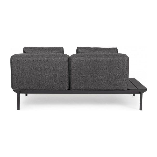Outdoor Sofa 2 Plätze Lounge Matrix Anthrazit WG21 - ZEN ZONE