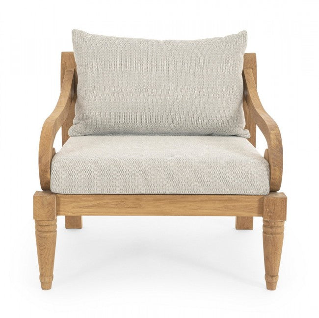 Outdoor Sessel mit Kissen Karuba Natural - FSC - ZEN ZONE