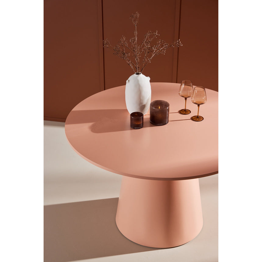 Lanzo Esstisch - Pfirsich 120 cm - ZEN ZONE Furniture