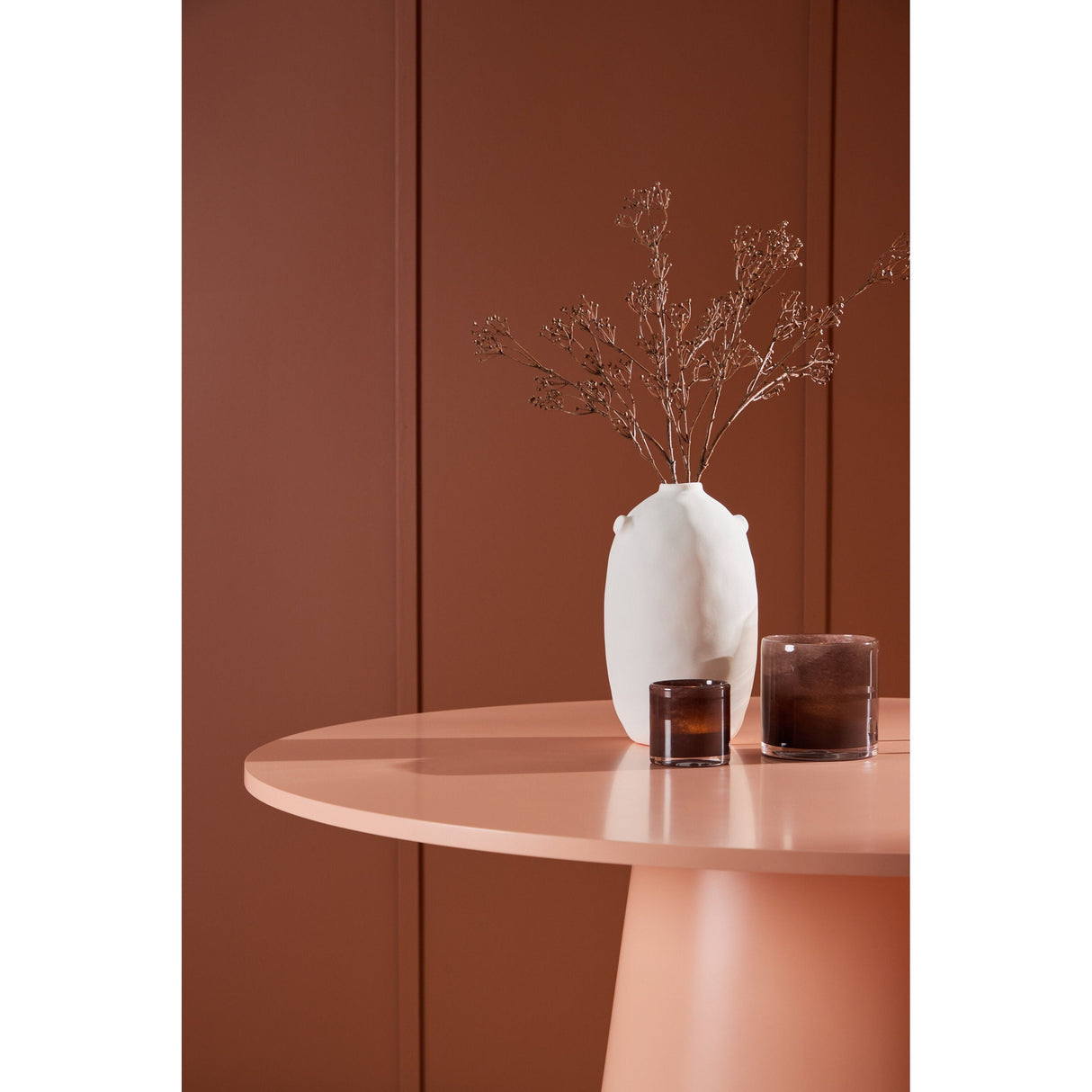 Lanzo Esstisch - Pfirsich 120 cm - ZEN ZONE Furniture