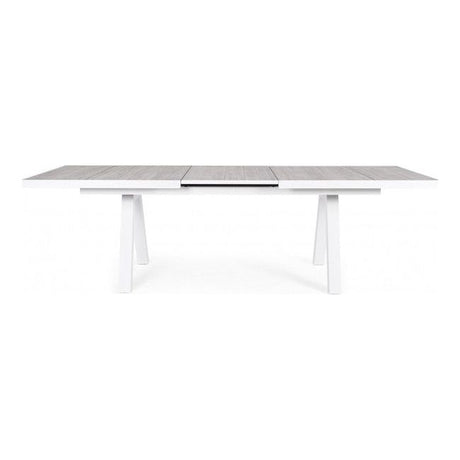 Ausziehtisch Krion 205-265x103 Weiß JX11 - ZEN ZONE