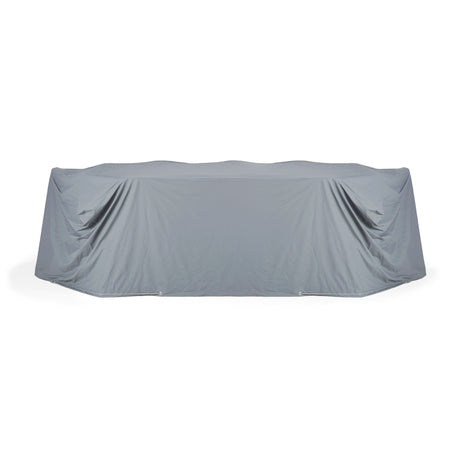 Regenabdeckung für rechteckiges Ess-Set - 162 cm / 64" Tisch (6 Stühle) - 216 x 135 x 76 cm - ZEN ZONE
