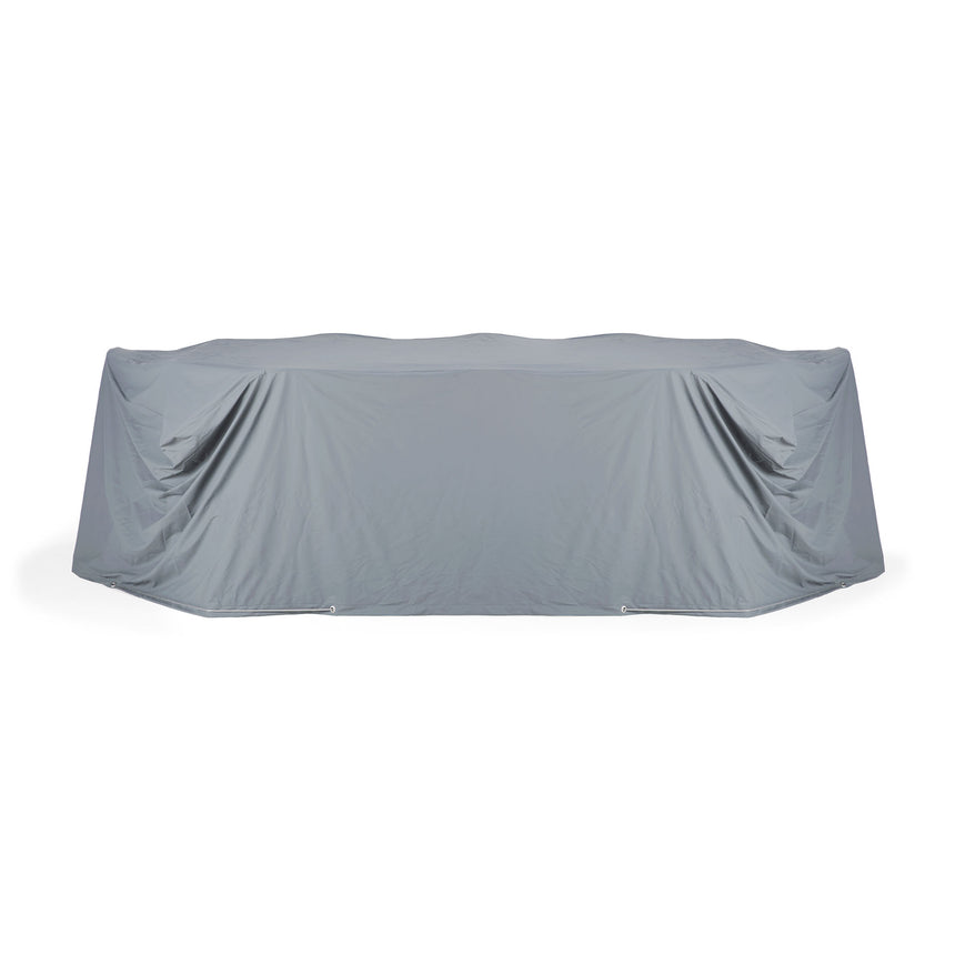 Regenabdeckung für rechteckiges Ess-Set - 200 cm / 79" Tisch (8 Stühle) - 254 x 155 x 76 cm - ZEN ZONE