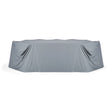 Regenabdeckung für rechteckiges Ess-Set - 250 cm / 98,5" Tisch (10 Stühle) - 304 x 155 x 76 cm - ZEN ZONE