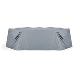Regenabdeckung für rechteckiges Ess-Set - 300 cm / 118,5" Tisch (12 Stühle) - 354 x 165 x 76 cm - ZEN ZONE