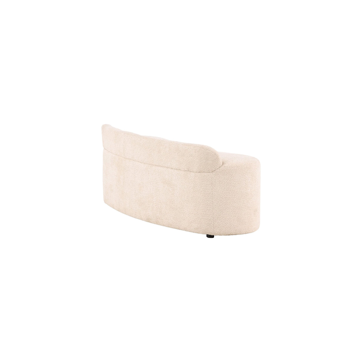 Pocatello 2-Sitzer Sofa - Weiß / Weißer Bouclé - ZEN ZONE Furniture