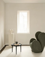 Couchtisch Ghost aus Aluminium in Schwarz, 50×50×40 cm - ZEN ZONE Furniture