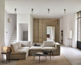 Luna Couchtisch - Mineralien - Whisky - Lava linear - rund - ZEN ZONE