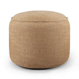 Donut Gartenpouf - Marsala kariert - 50 x 50 x 40 cm - ZEN ZONE