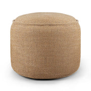 Donut Gartenpouf - Marsala kariert - 50 x 50 x 40 cm - ZEN ZONE