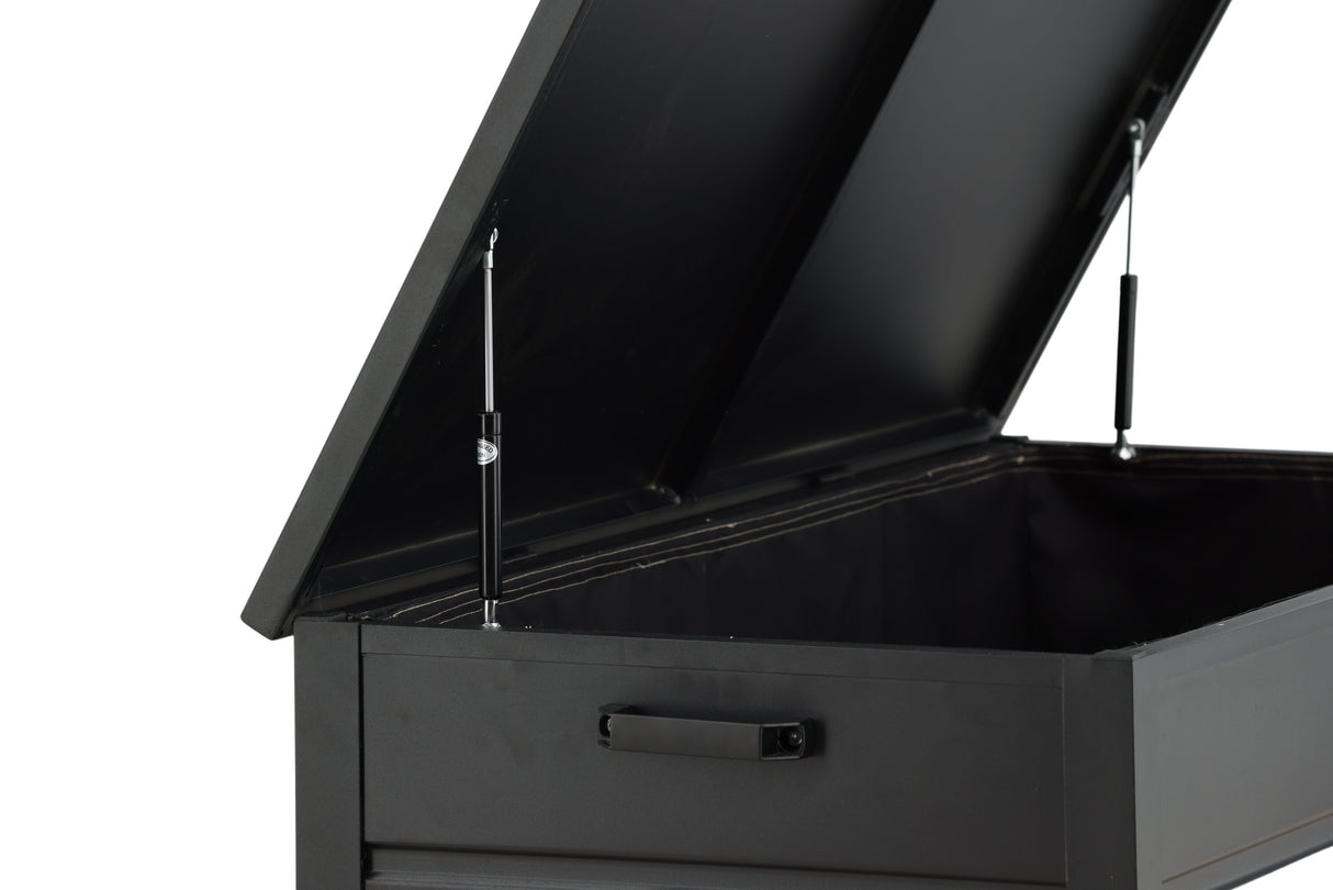 Elsa Kissenbox schwarz 130x60x60