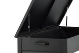 Elsa Kissenbox schwarz 130x60x60