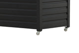 Elsa Kissenbox schwarz 130x60x60