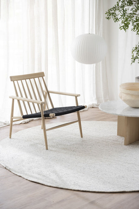 AUCKLAND Teppich Natur 250x250cm - ZEN ZONE Furniture