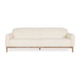 Sofa 3-Sitzer Detroit Naturfarbe Bouclé - ZEN ZONE